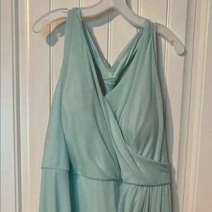 David’s Bridal Mint Bridesmaid Dress